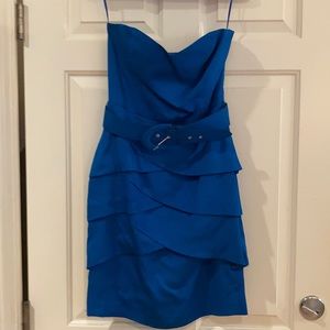 Vibrant Blue Trina Trunk Dress